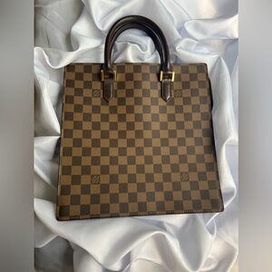 LOUIS VUITTON Damier Ebene Sac Plat *** AUTHENTIC ***